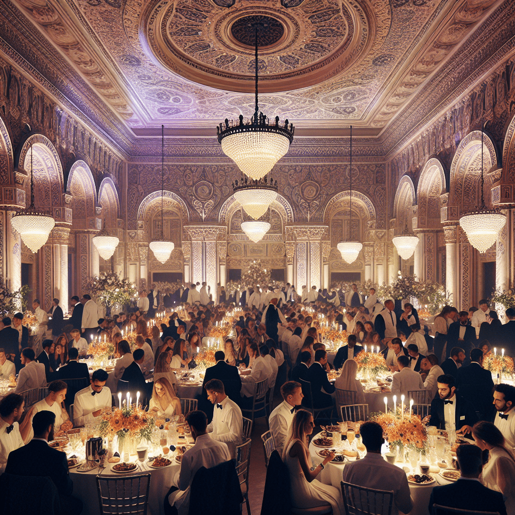 La importancia de la ambientación y la gastronomía en eventos