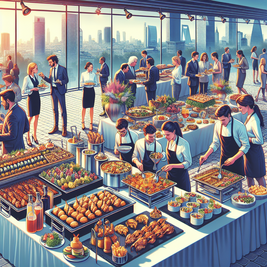 Tendencias actuales en catering corporativo en Madrid