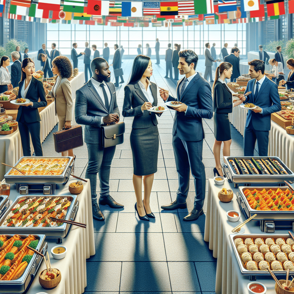 Catering corporativo para empresas internacionales