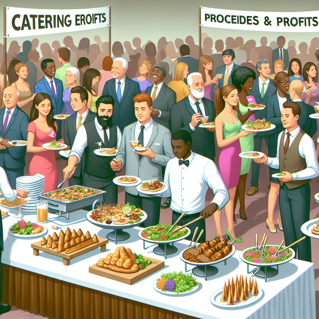 Catering para eventos benéficos: cómo hacerlo rentable y solidario