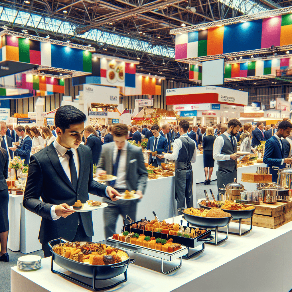 Catering para exposiciones y ferias comerciales