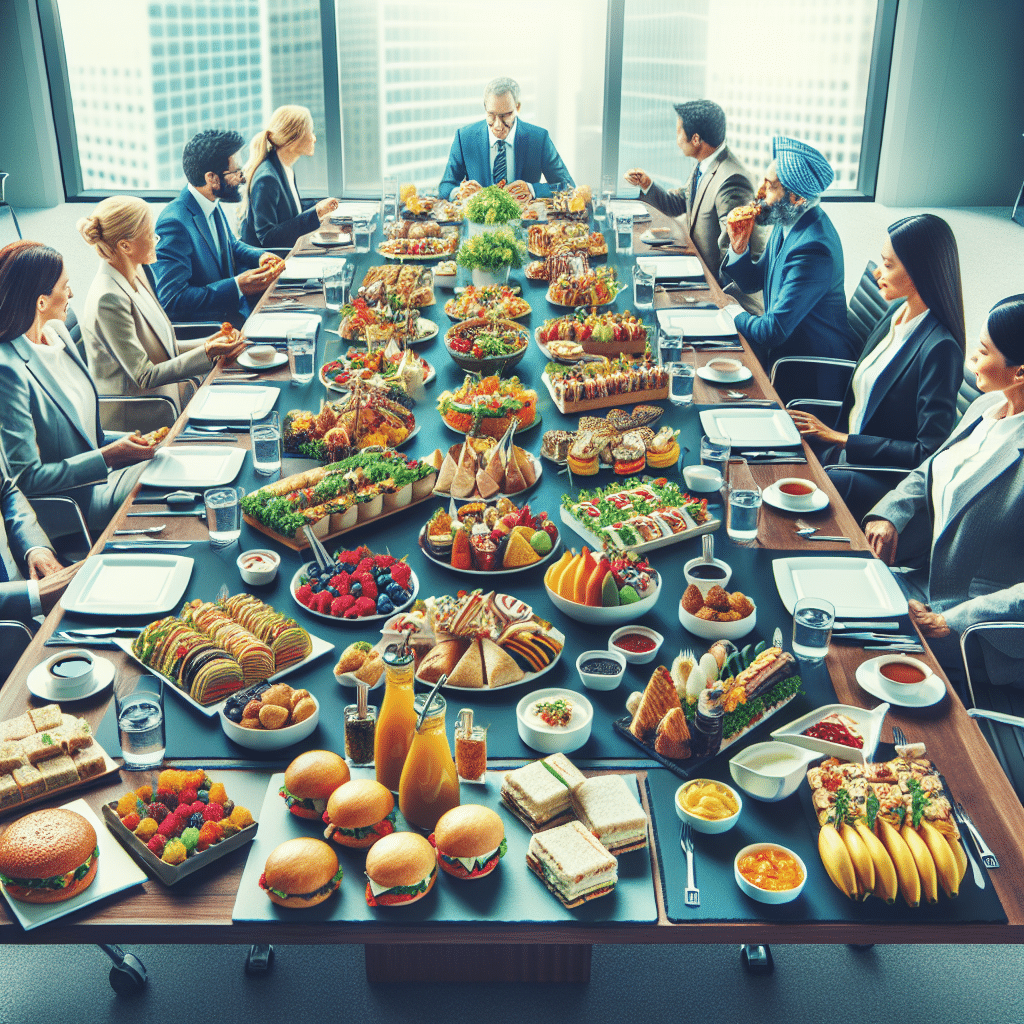 Catering express para reuniones de última hora