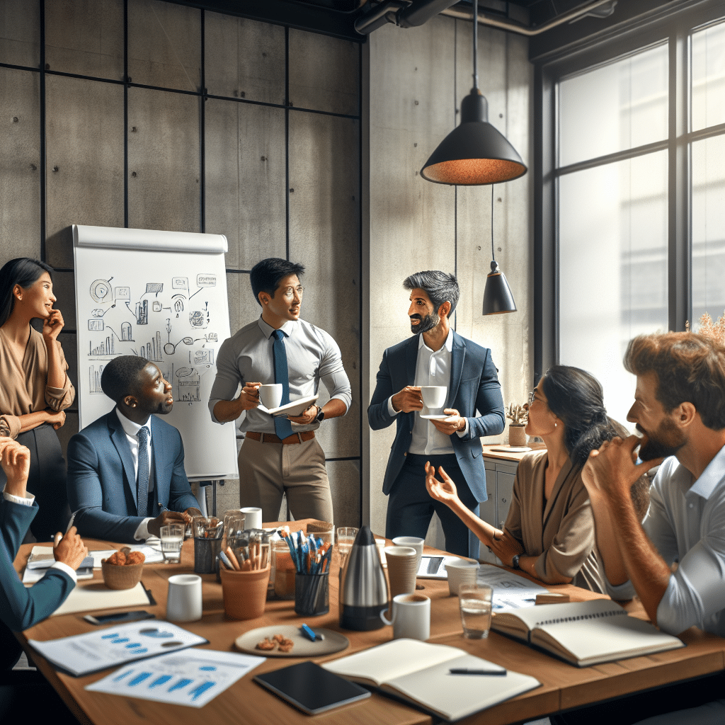 La importancia del coffee break en reuniones de empresa