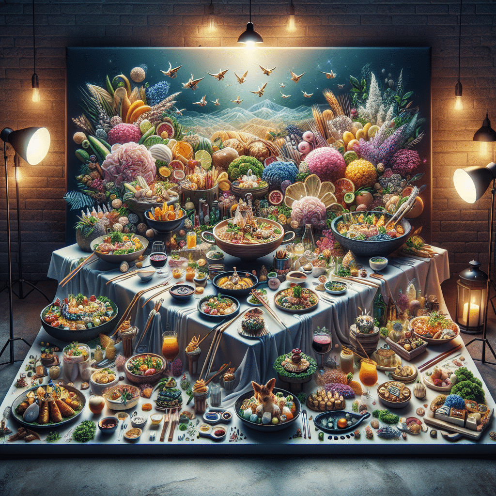 La importancia de la creatividad en la presentación de platos