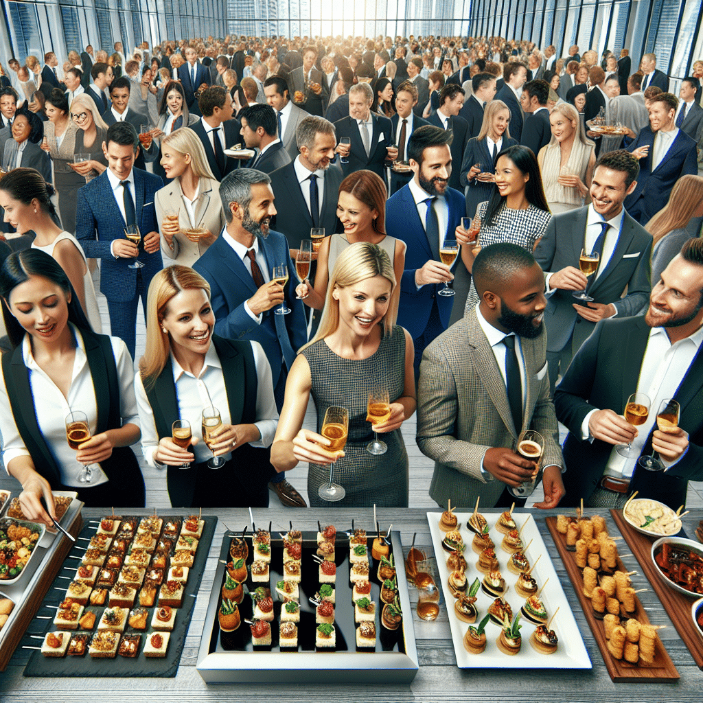 Cómo hacer que un cóctel de empresa sea un éxito gastronómico