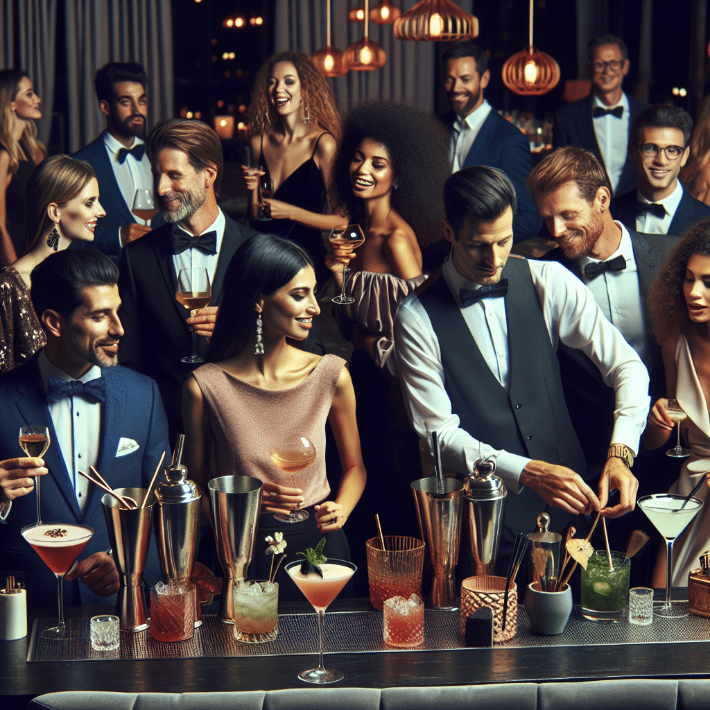 El papel de los cócteles en eventos de alto nivel