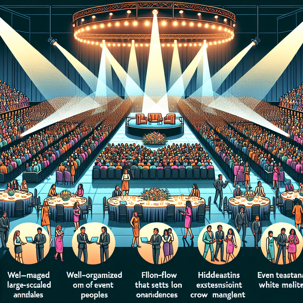 Cómo gestionar eventos para más de 400 asistentes sin perder calidad