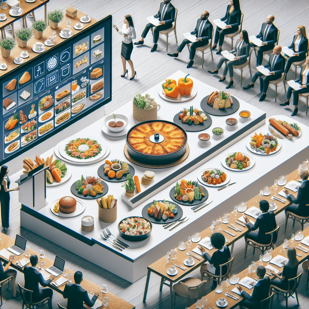 Eventos híbridos: el papel del catering en experiencias digitales y presenciales