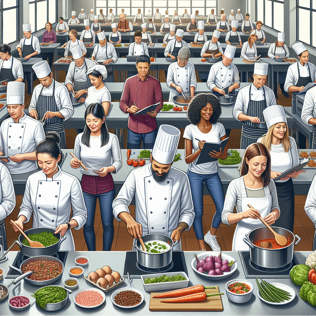 Formación y reinserción laboral en el sector gastronómico