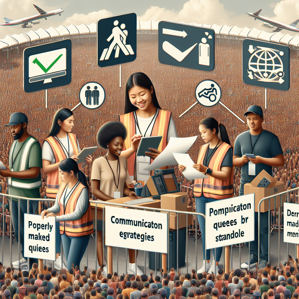 Cómo mejorar la logística en eventos de gran escala