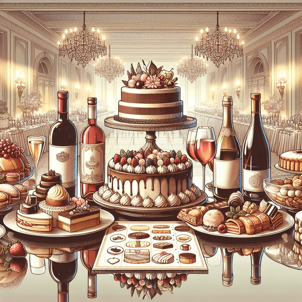 Cómo maridar postres con vinos y licores en eventos especiales