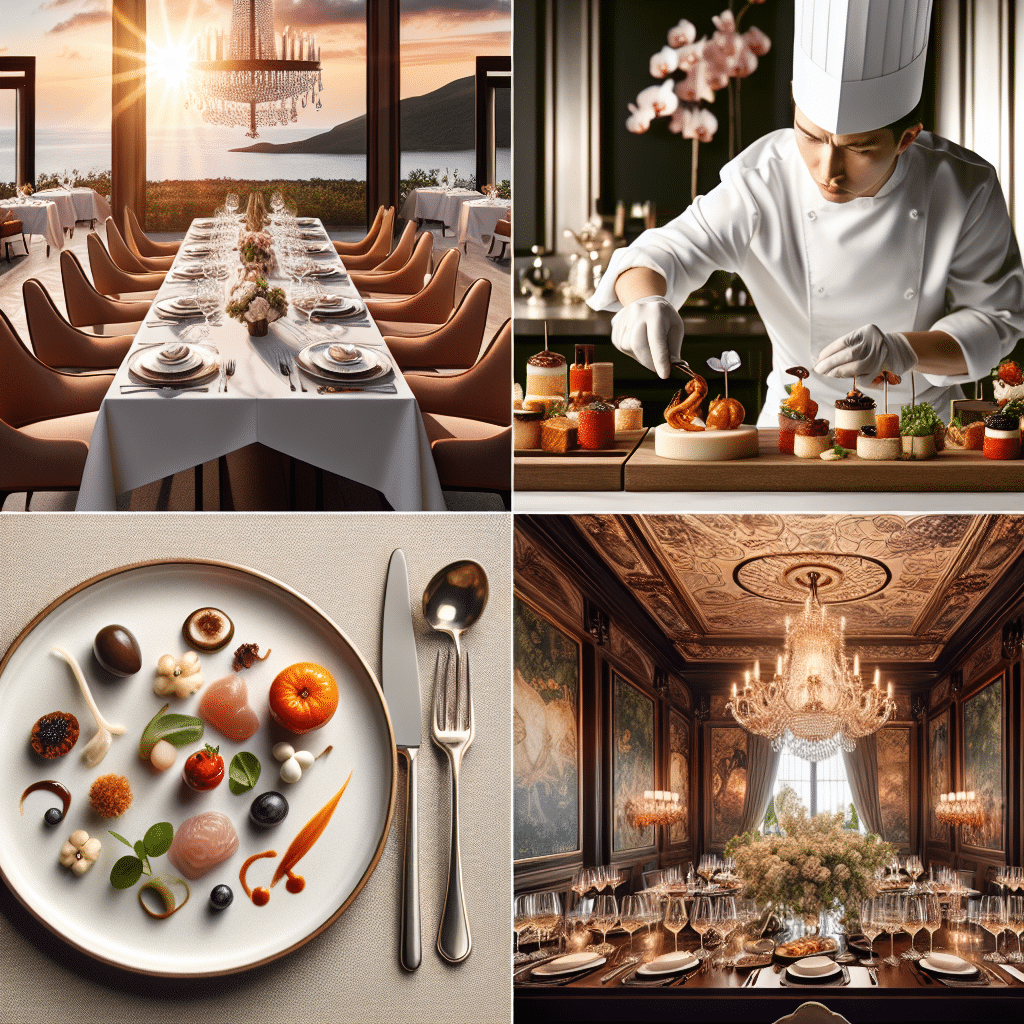 Cómo diseñar un menú de degustación inolvidable