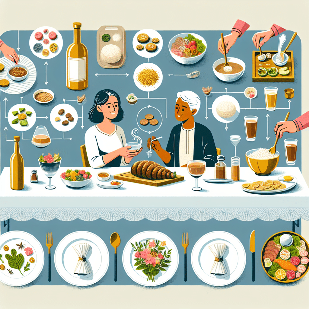 Cómo crear un menú temático para un evento especial