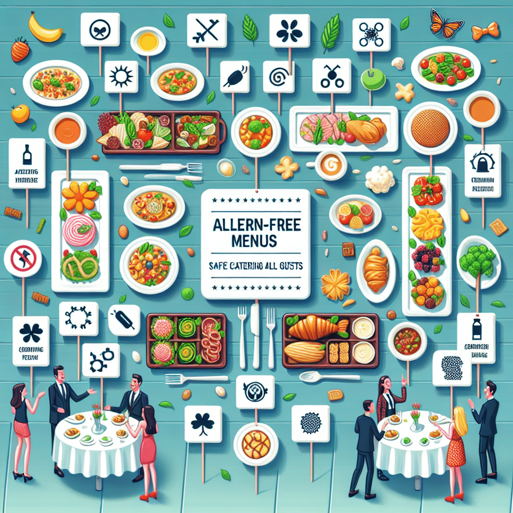 Menús sin alérgenos: catering seguro para todos los invitados