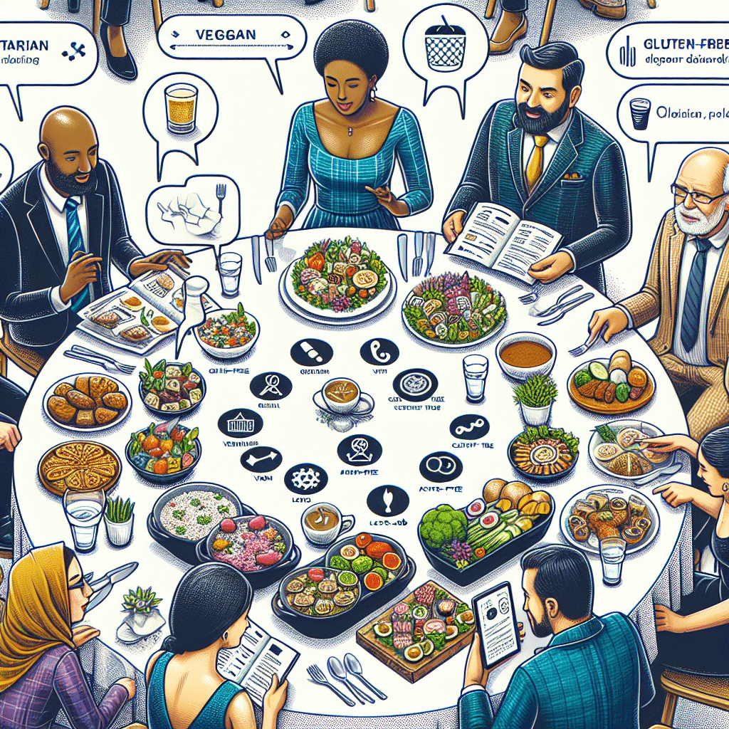 Cómo adaptar menús para dietas especiales en eventos