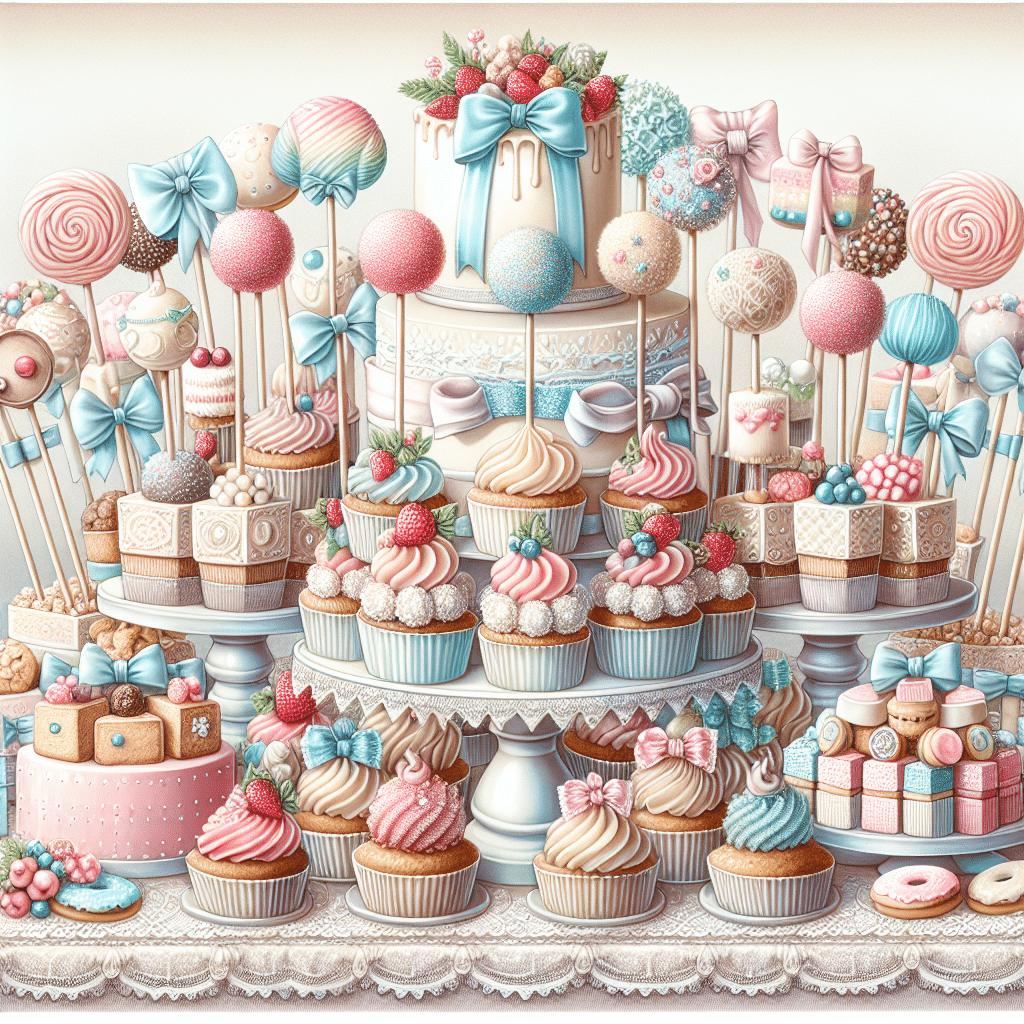 Dulces y repostería creativa para eventos especiales