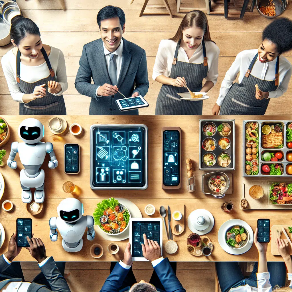 El papel de la tecnología en la gestión de servicios de catering